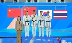 爱游戏:首秀告捷 中国跆拳道队奥运备战启新程